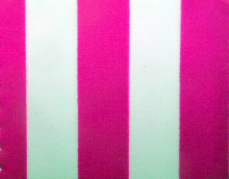 1.Fuchsia-White 1/2" NewStripes